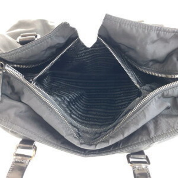 Prada briefcase Tessuto triangular business leather bag nylon black - Picture 9 of 9